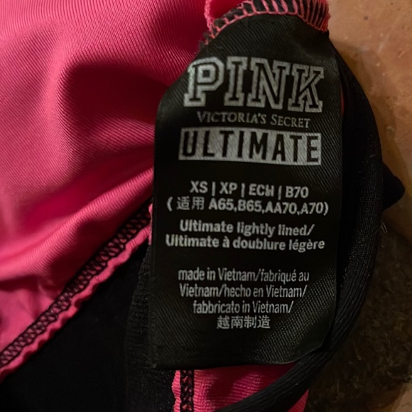 PINK/Victoria’s Secret Sports Bra - Picture 3 of 3